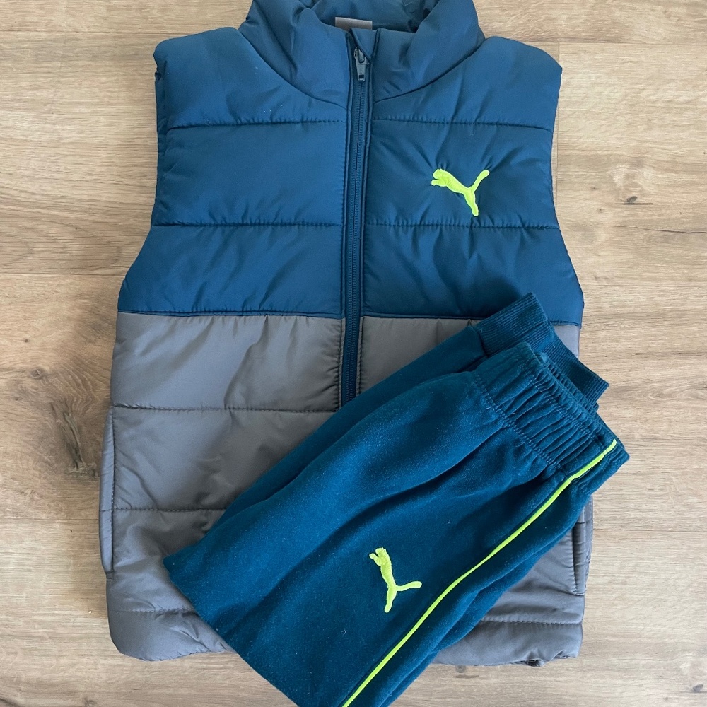 Boys Puma matching set